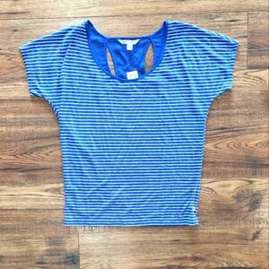NWT American Eagle Outfitters Women's Striped Short Sleeve Pullover Top X-Small
